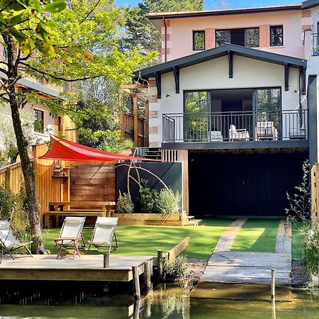 Villa Du Canal - Ponton Pour Bateau La Teste-de-Buch Exterior foto